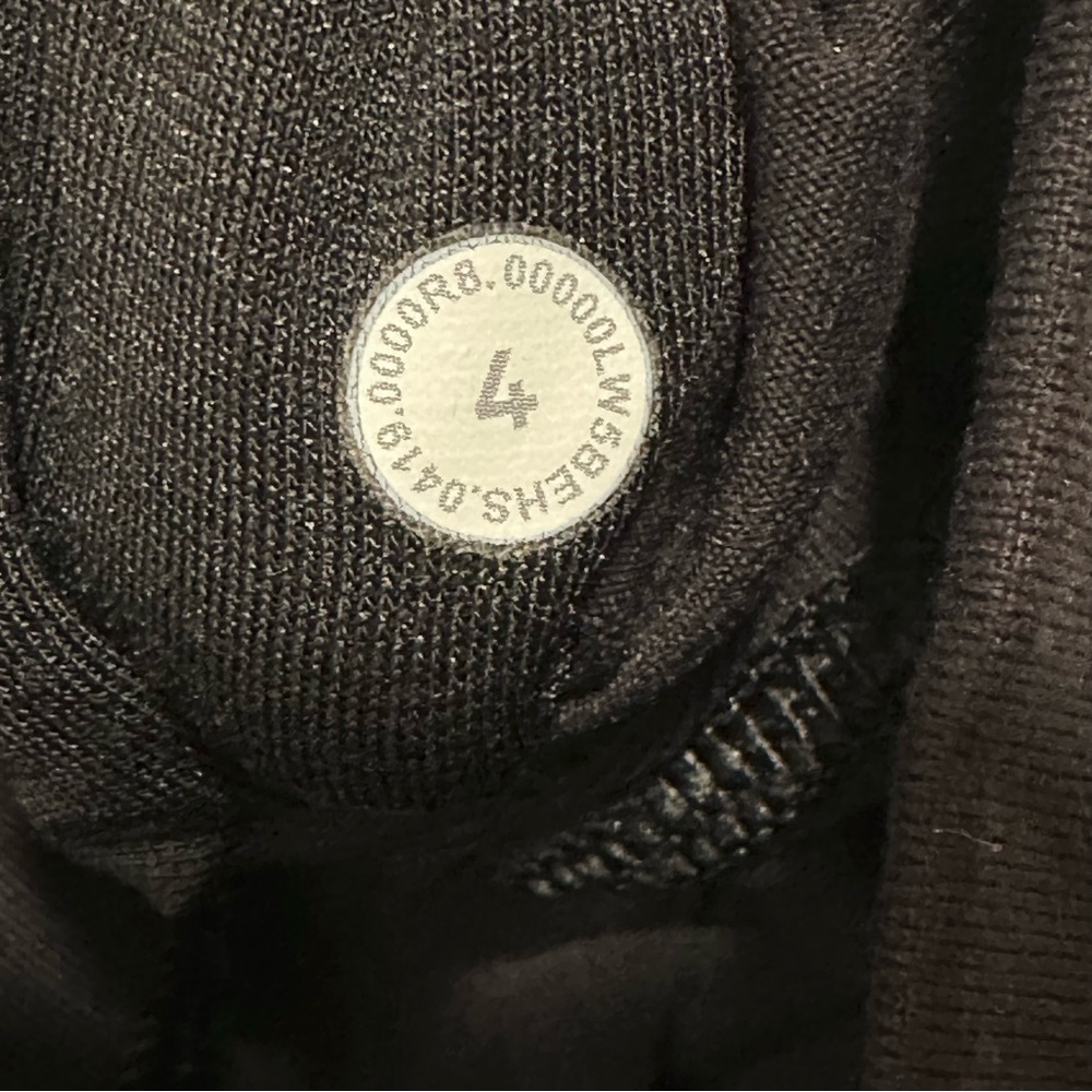 Lululemon Wunder Under 28” High Rise Luon Black Leggings Pants Size 4 - Picture 8 of 12